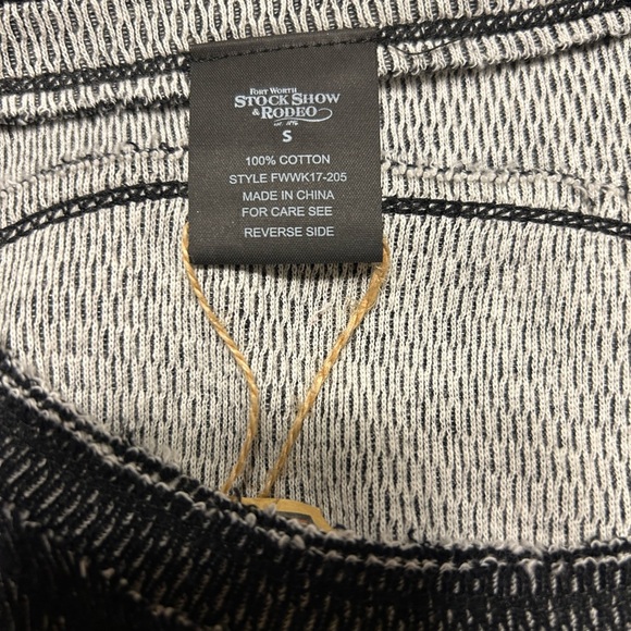 🆕 NWT Fort Worth Stock Show and Rodeo Reversible Long Sleeve Shirt - Picture 7 of 10